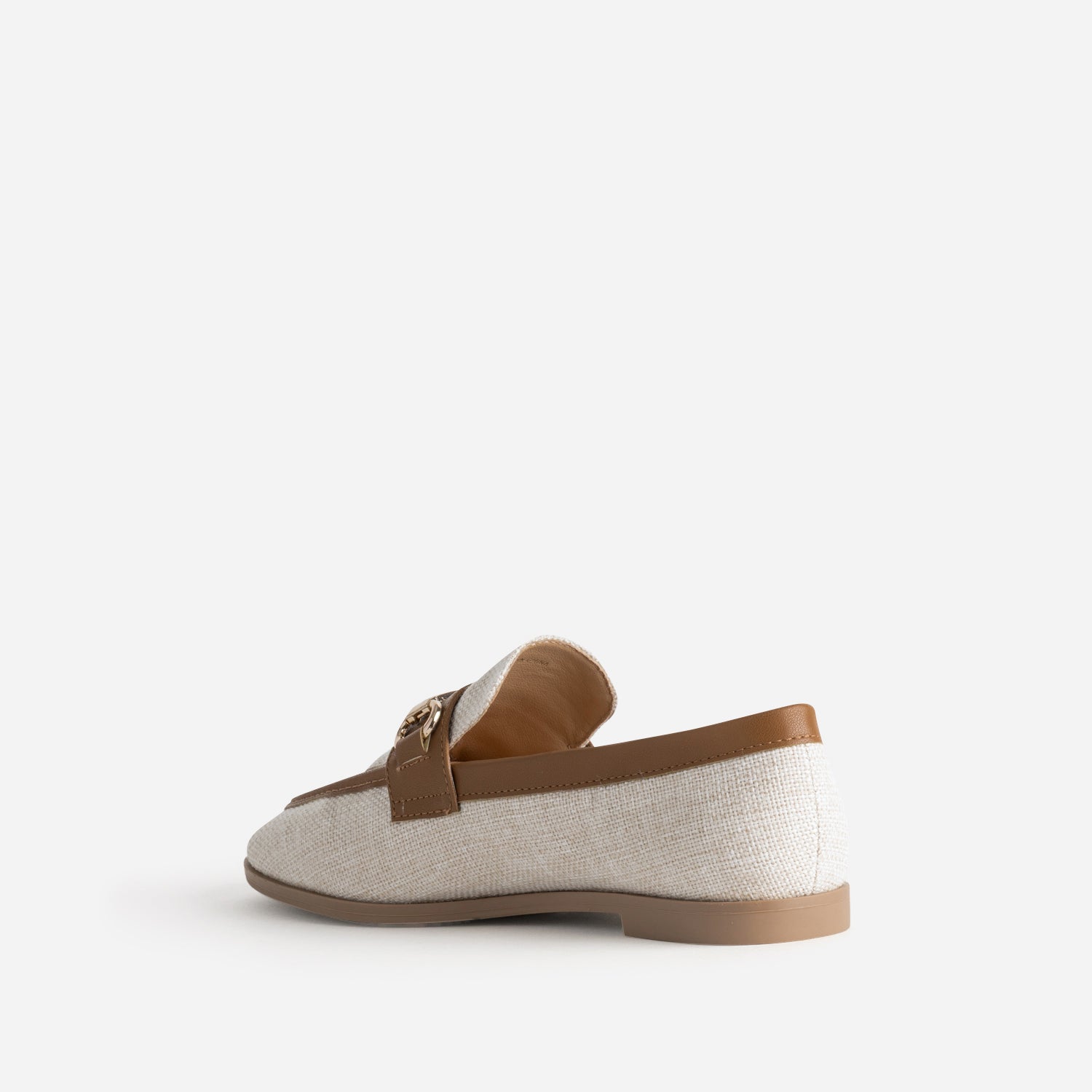 MOCASSIN JORDANE BEIGE/COGNAC