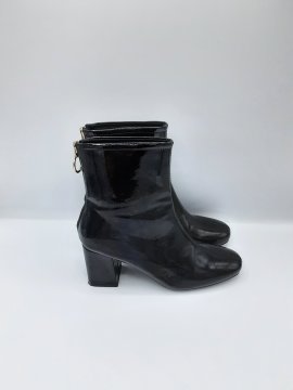 Bottines noires vernies ERAM de Seconde main