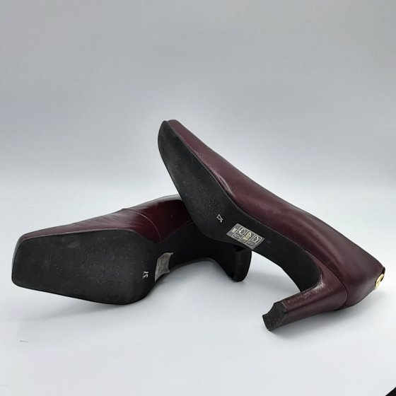 Escarpin PEPE VARO bordeaux de seconde main