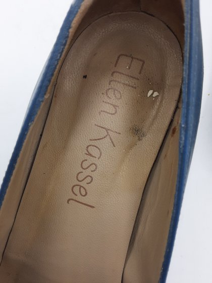 Ballerines Ellen Kassel Bleu de seconde main