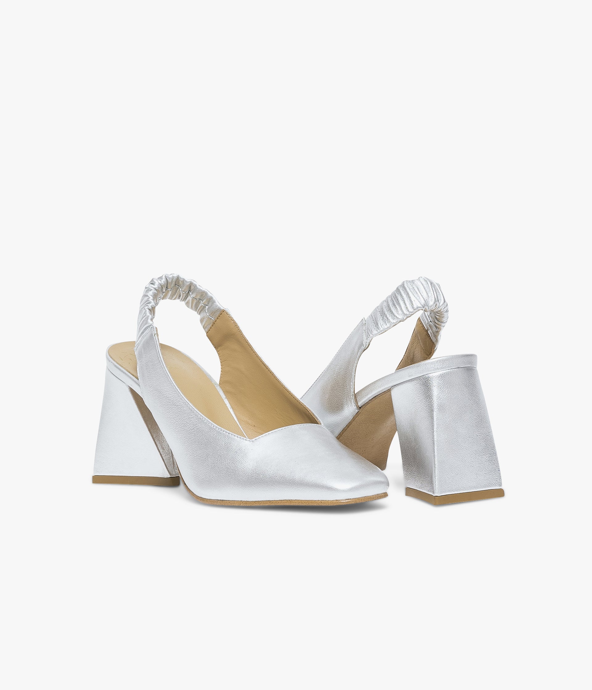 SLINGBACK DARIA ARGENT