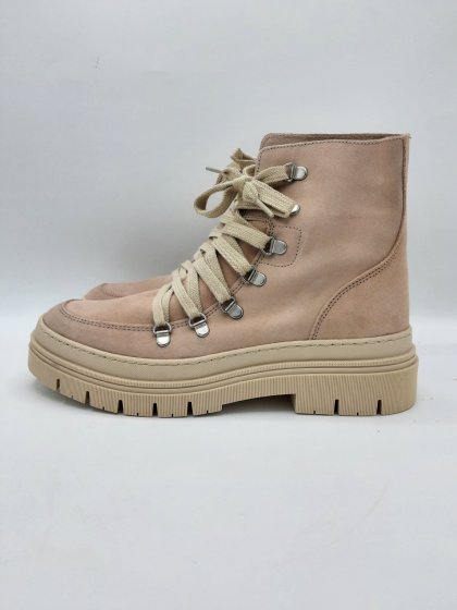 Bottines ANDRE roses de seconde main