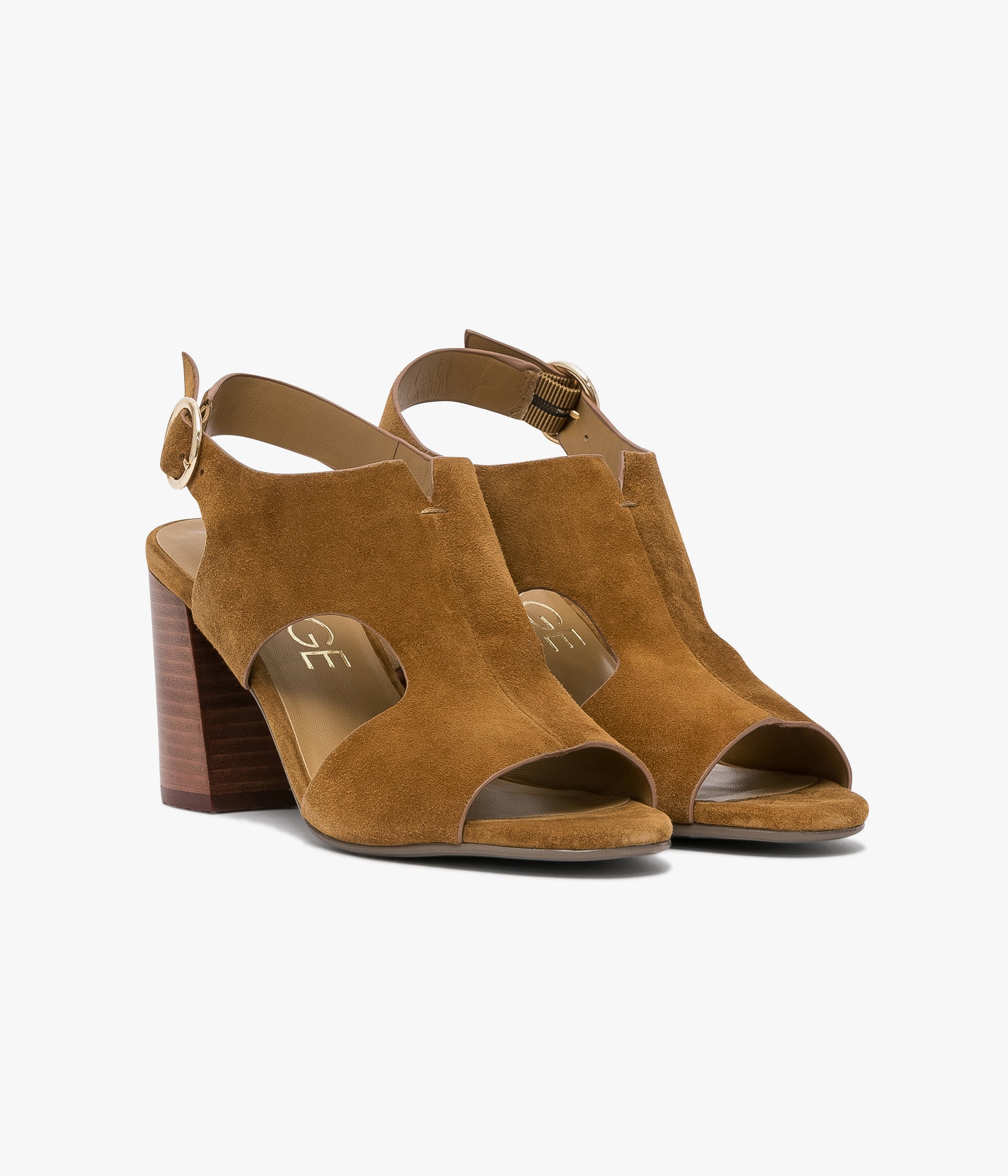 SANDALE PENSEE COGNAC
