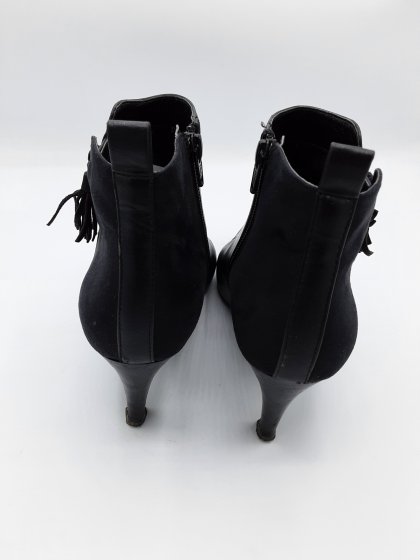 bottines noires d'occasion