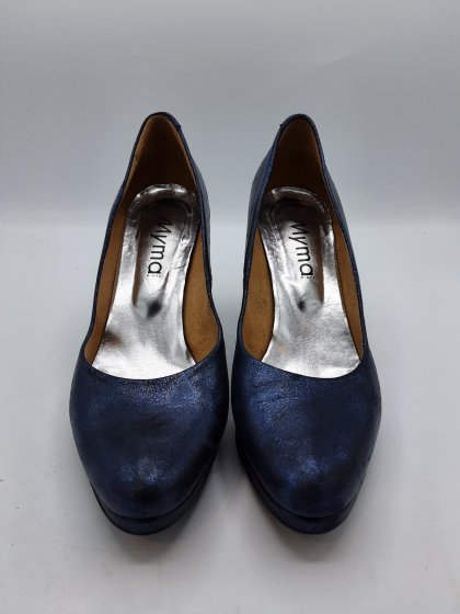 Escarpins MYMA bleus de seconde main