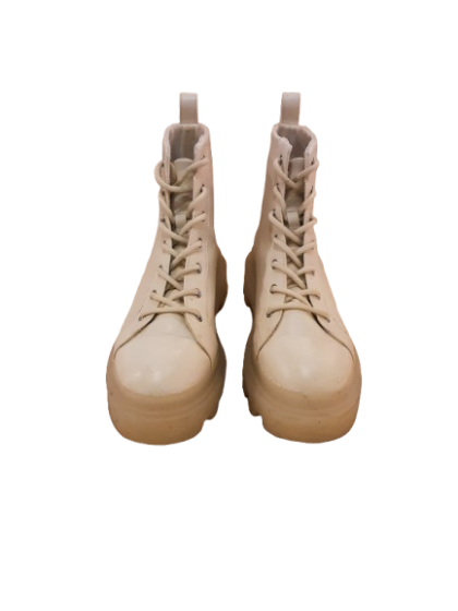 Bottines beige de seconde main