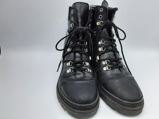 boots noir de seconde mains