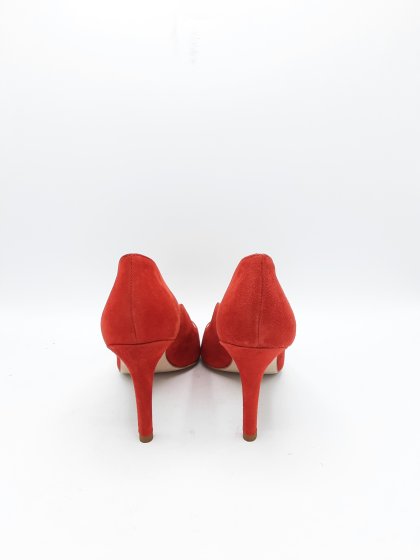 paire d'escarpins rouges de seconde main