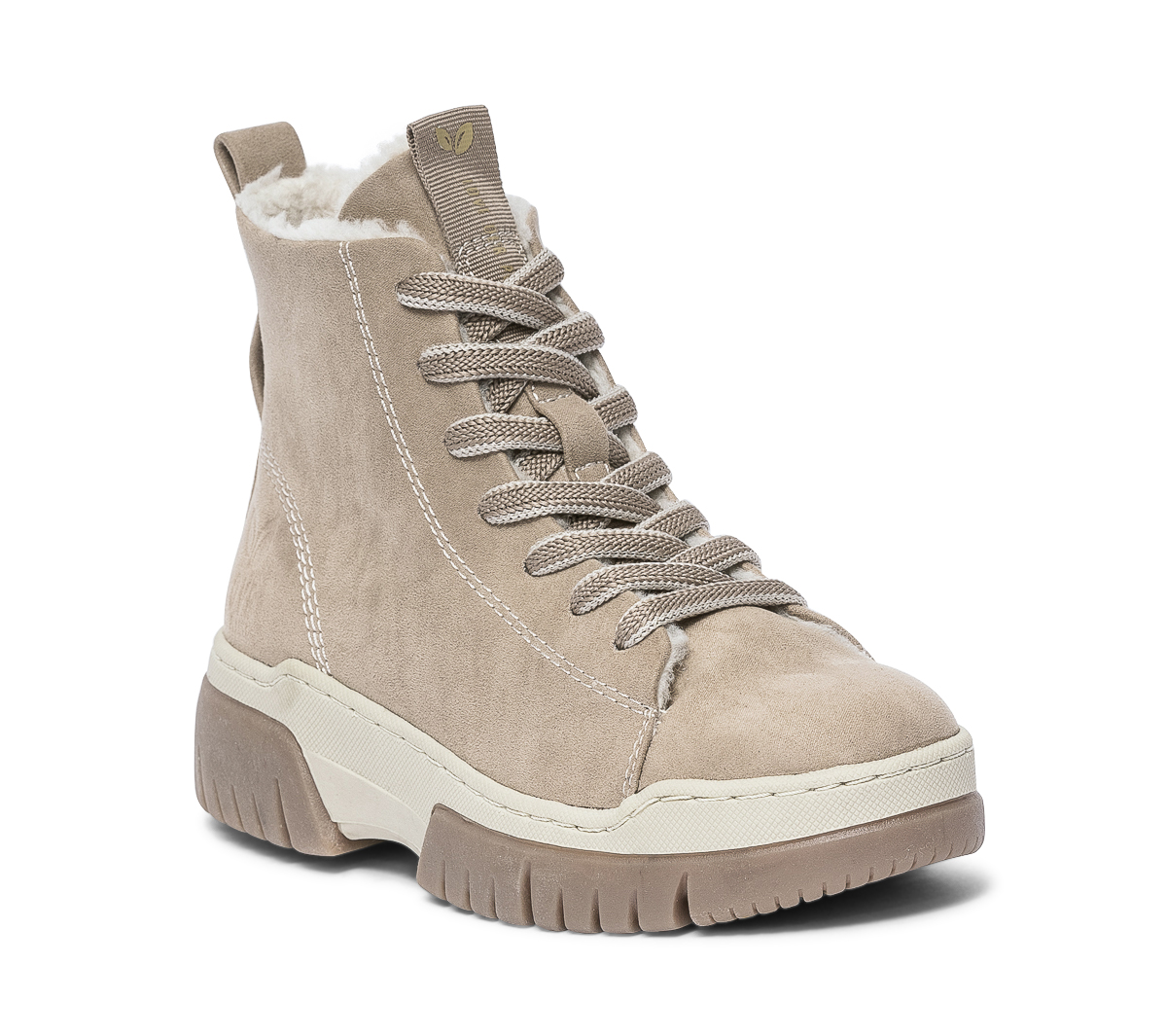 Boots beige beige fourrée