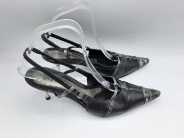 Sling Back NOTA BENE noires de seconde main