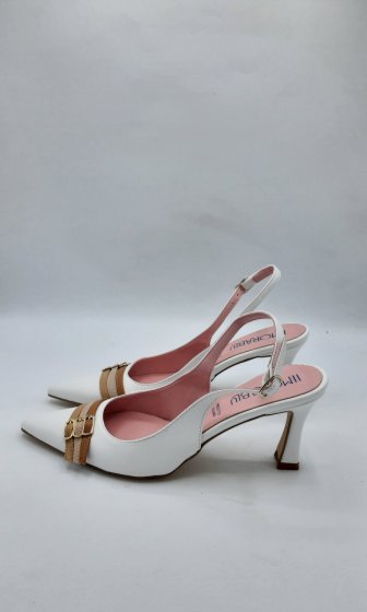 Escarpins Blanc de seconde main