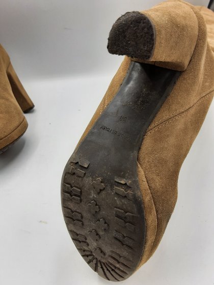 bottes san marina beige de seconde main