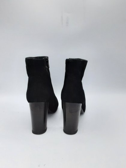 Bottines noires talon de seconde main