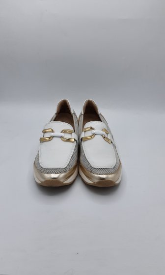 Mocassins blanc de seconde main