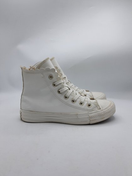 Baskets montantes CONVERSE blanches de seconde main