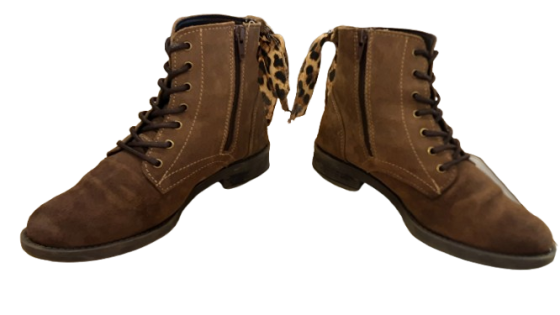 Bottines taupe de seconde main