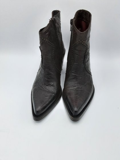 boots marron de seconde main
