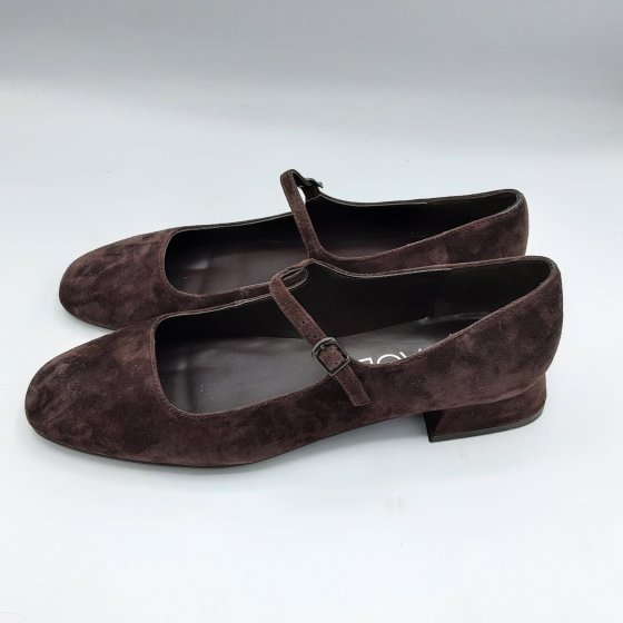 Ballerines marron foncé BOCAGE