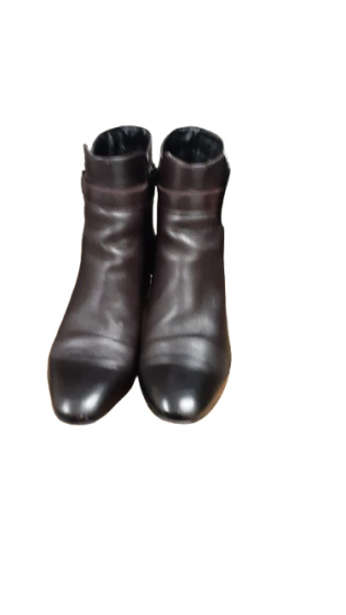 bottine bordeau