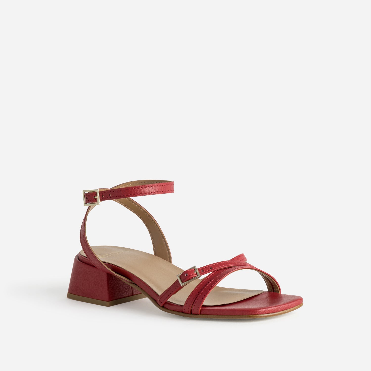 SANDALE GUENAELLE ROUGE