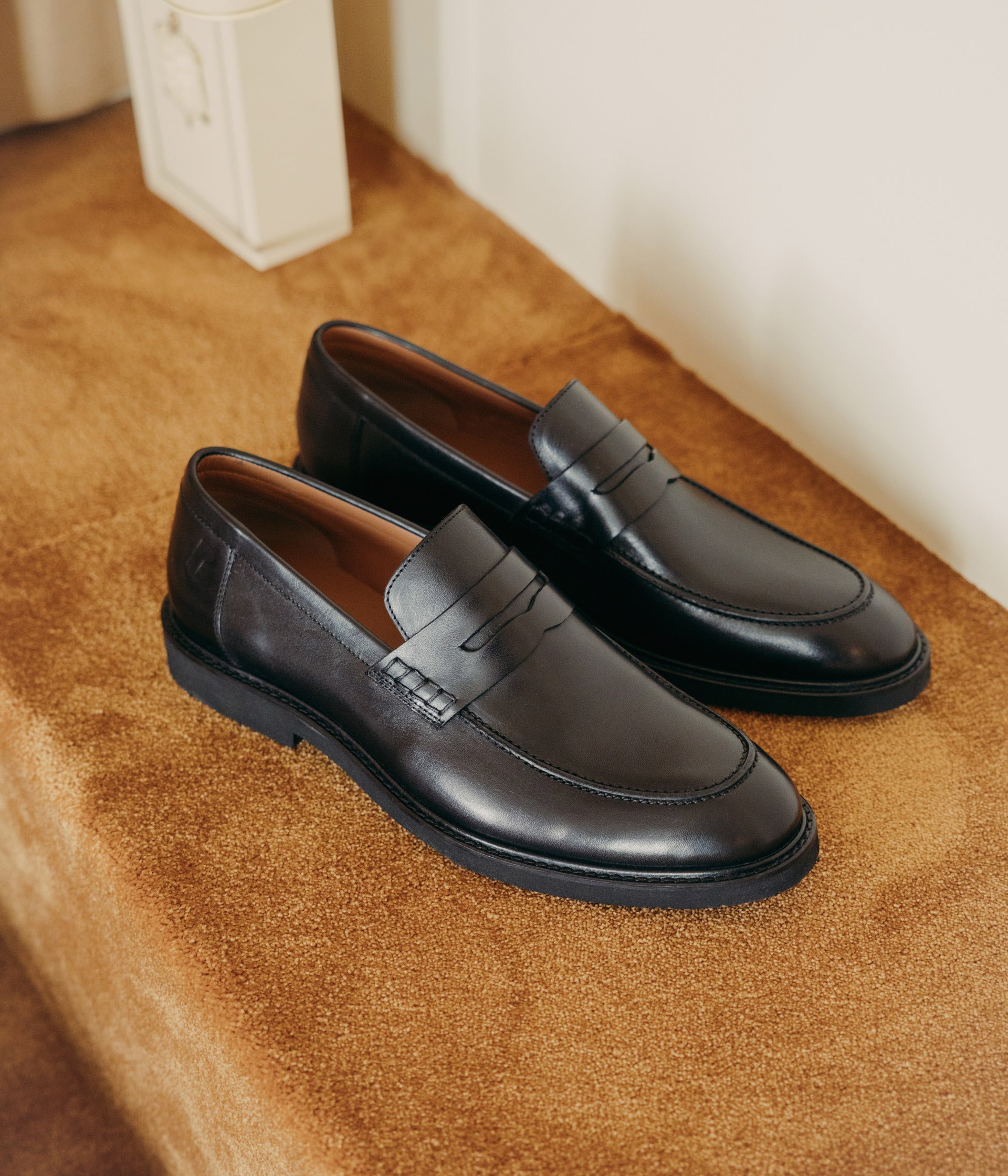 MOCASSIN OLIVIER NOIR