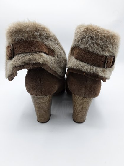 Bottines fourrées d'occasion