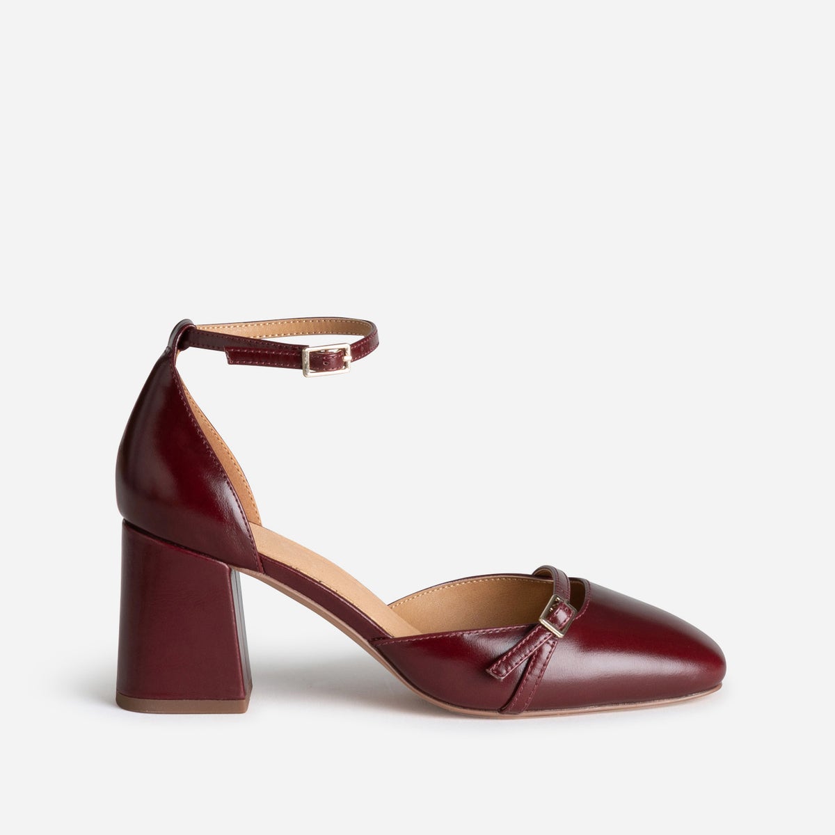 ESCARPIN AZELLE BORDEAUX