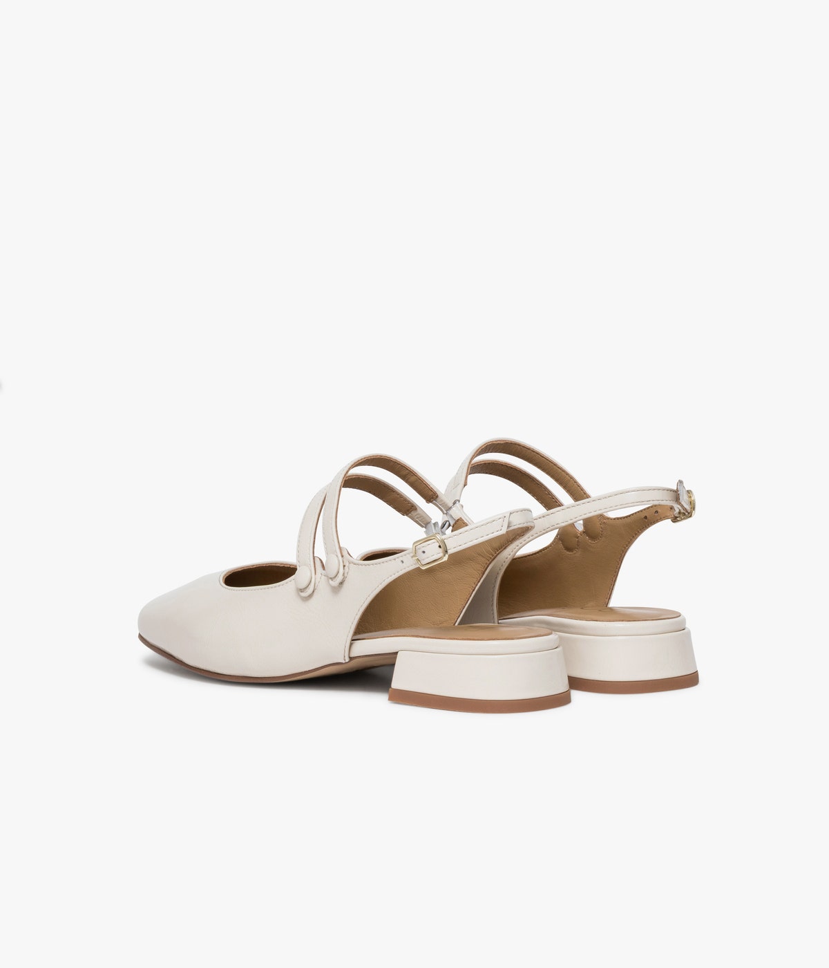 SLINGBACK SYNTHIA ECRU