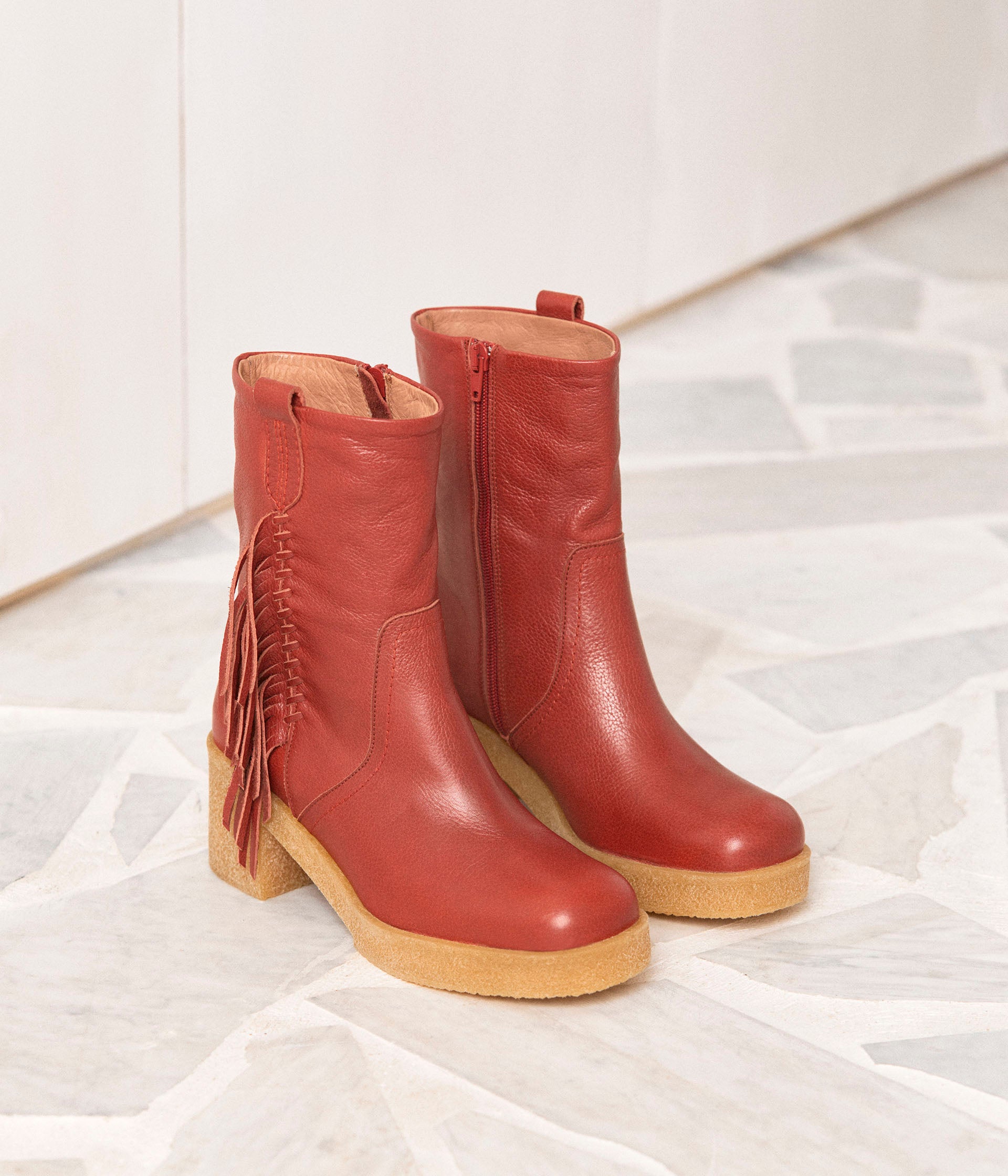 BOOTS IMALA ORANGE