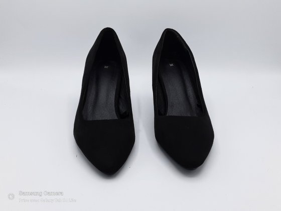 Escarpin noir daim T36 de seconde main