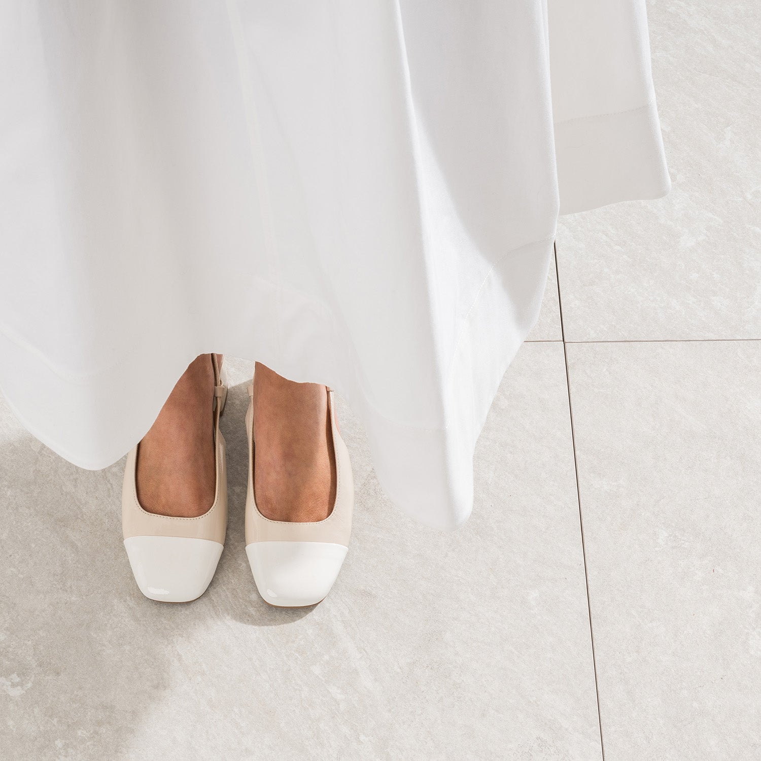 SLINGBACK ENORA BEIGE