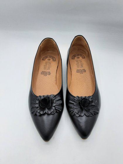 Ballerines LES FEES DE BENGALE noires de seconde main