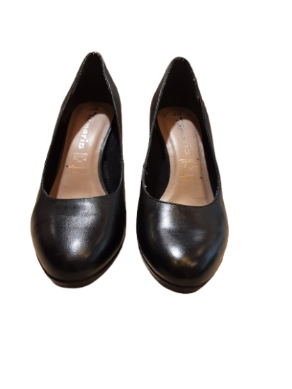 Escarpins noir TAMARIS en cuir De Seconde Main