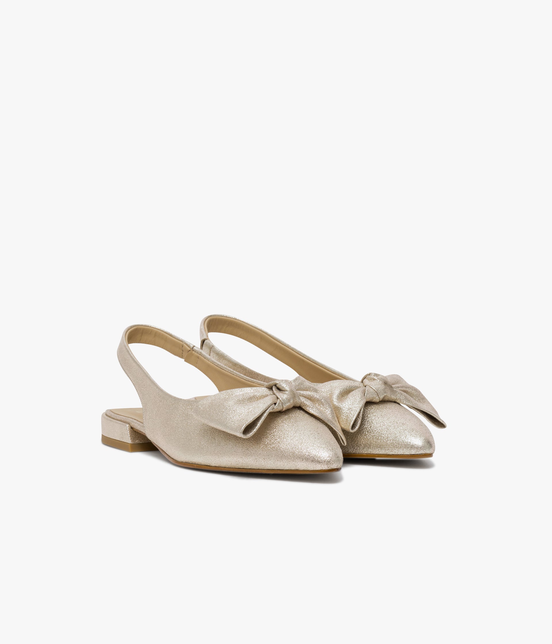 SLINGBACK SWEETY PLATINE