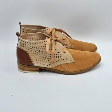 Bottines Fugitive marron clair de seconde main