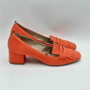 Mocassins orange de seconde main