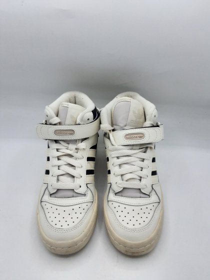 Baskets ADIDAS blanches et noires de seconde main