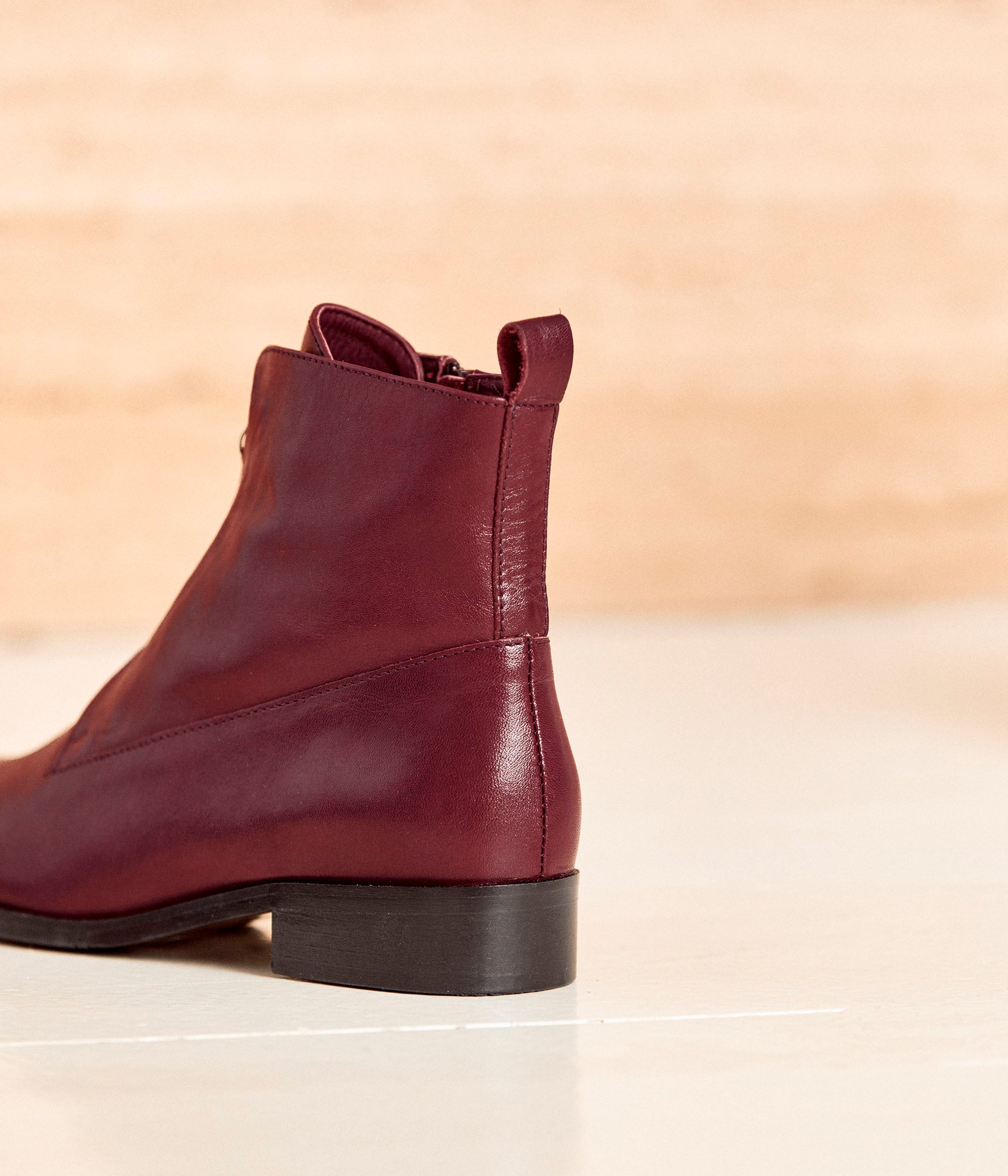BOOTS ANTIGONE ROUGE