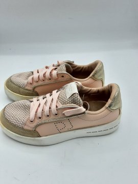 basket pepe jeans rose de seconde main