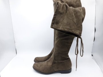 Botte Cuissarde kaki 37 textile de seconde main