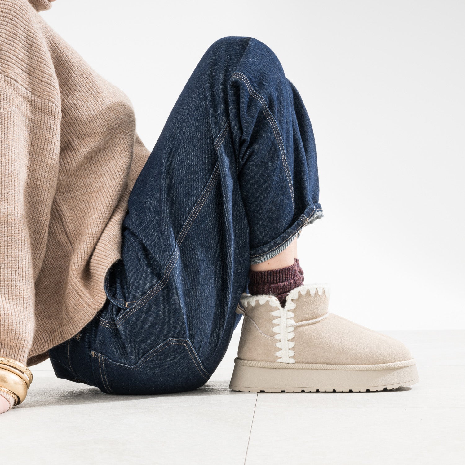 BOOTS ALBANE BEIGE
