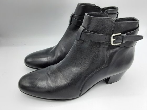 boots bocage noir de seconde main