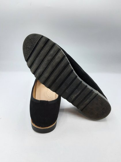 Ballerines LA HALLE noires de seconde main
