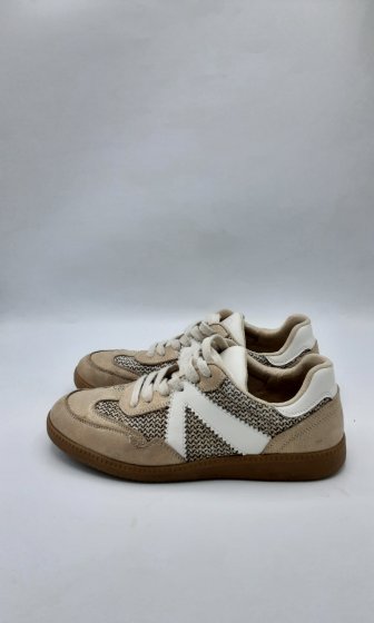 Baskets Eram beige de seconde main