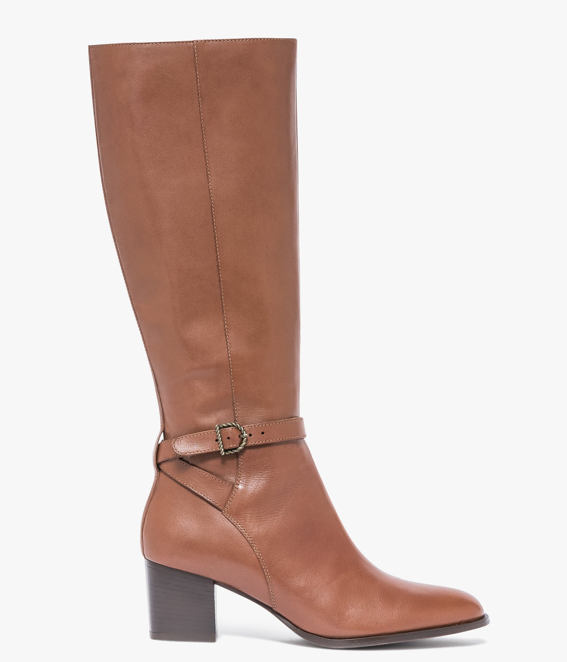 BOTTE FLEUR MARRON