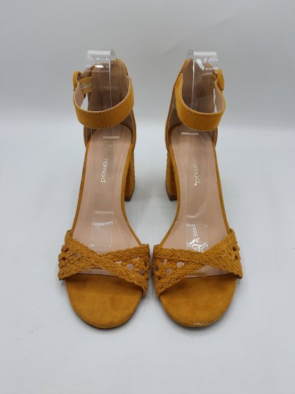 Sandales à talons PROMOD jaunes de seconde main