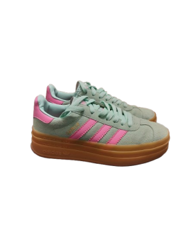 Basket vert et rose ADIDAS de seconde main