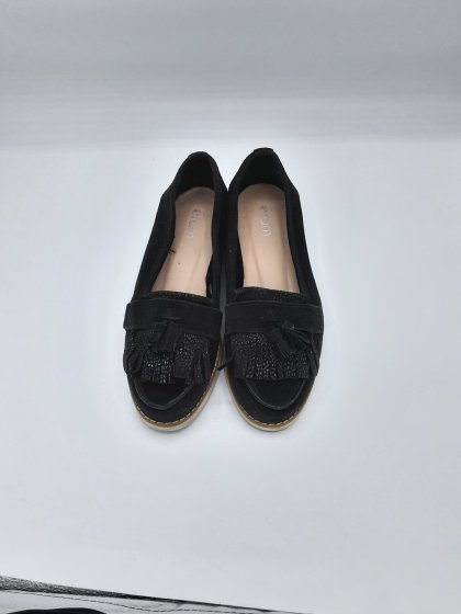 mocassin noir de seconde main