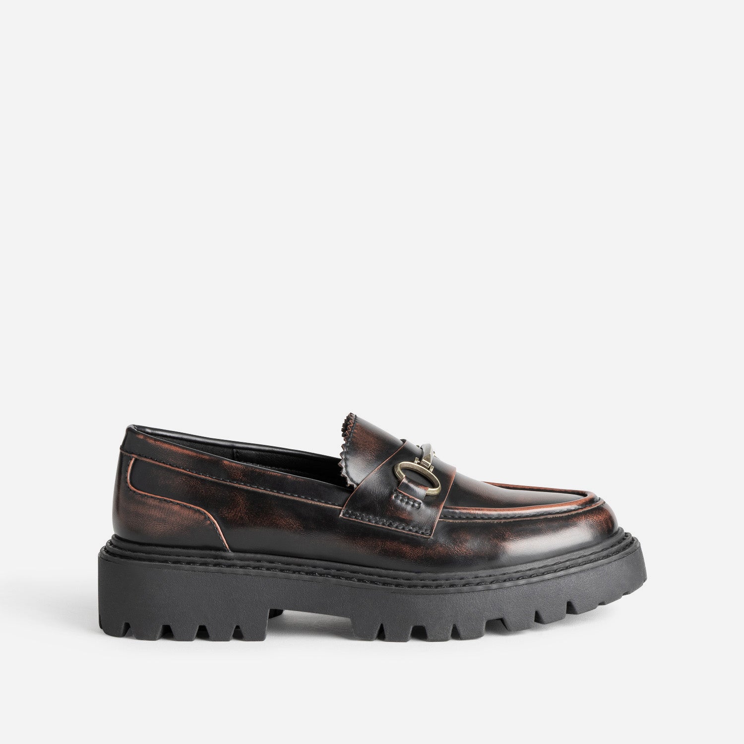 MOCASSIN GAMZE MARRON