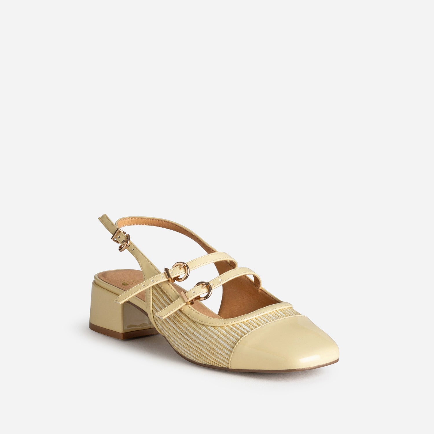 SLINGBACK ANGELICA JAUNE